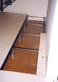 Finitura in laminato su ceramica